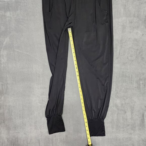 ZYIA‎ Active Jogger Pants Leggings Elastic Waist Athleisure Black XL - Picture 8 of 9